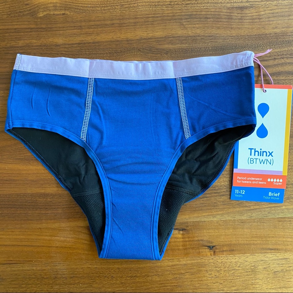 NWT Thinx (BTWN) Tween & Teen Period Underwear